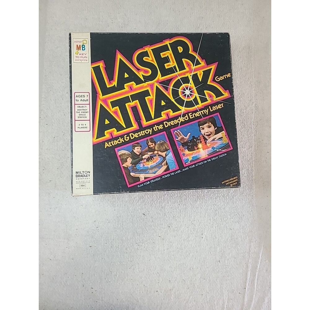Laser attack game in box all there